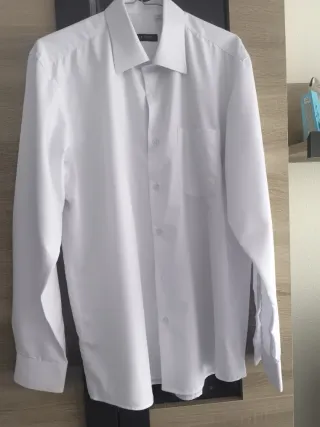 Camisa blanca talla M FLY FISH