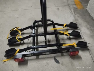 Portabicicletas de bola para 3 bicicletas