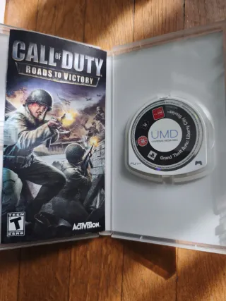 Call of Duty: Roads to Victory PSP UMD