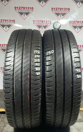 195 65 16C R MICHELIN RUEDA AL 90% VIDA UTIL