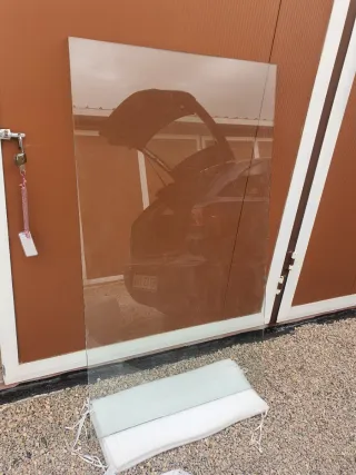 Cristal templado  para mesa 1,40m x 80cm