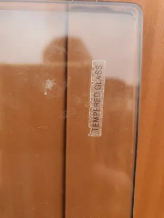 Cristal templado  para mesa 1,40m x 80cm