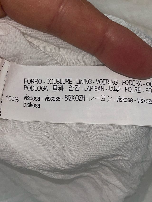 Vestido blanco de verano