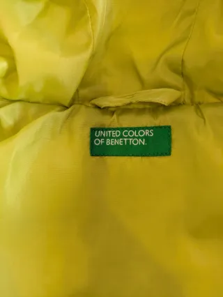 Casaco acolchoado verde menina