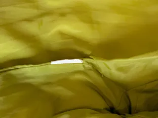 Casaco acolchoado verde menina