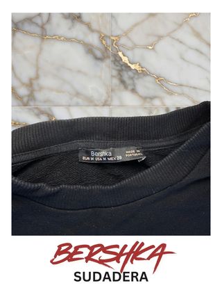 Sudadera Bershka Estampada Streetwear