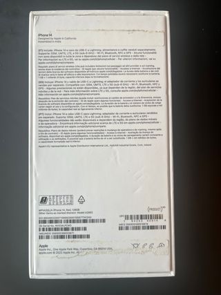 iPhone 14 128GB Rojo