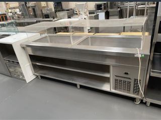 Mesa buffet acero inoxidable