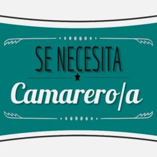 Camarera/o