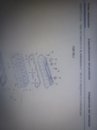 Casquillo tapa balancines Ref. 53004721