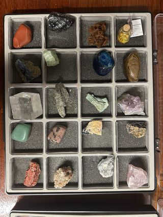 Collezione di minerali