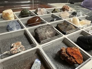 Collezione di minerali