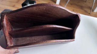 Organizador de escritorio madera estrellas