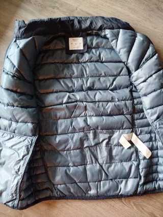 Chaleco acolchado hombre azul marino