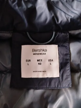 Chaleco acolchado hombre azul marino