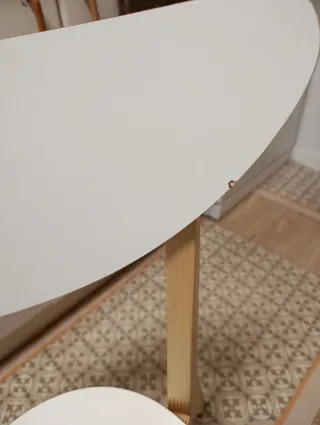 Mesa y 4 Sillas Comedor Cocina Madera