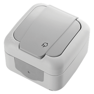 Enchufe Panasonic Viko Gris IP54