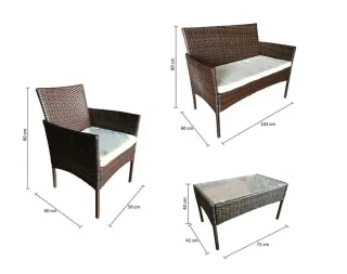OFERTA SILLAS Y MESA JARDIN NUEVAS *685*038*326*