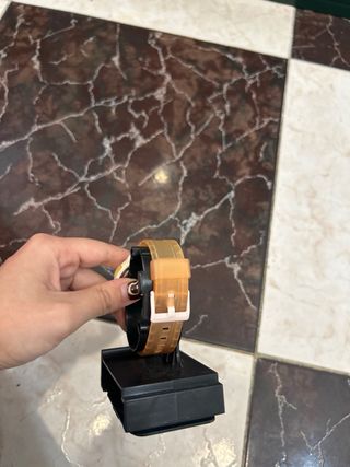 Reloj Casio Tough Solar Rosa y Marrón