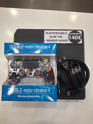 PS4 Slim 1TB + Mando Nuevo