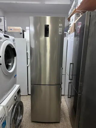 Nevera Combi LG Acero Inoxidable con garantia tran