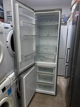 Nevera Combi LG Acero Inoxidable con garantia tran