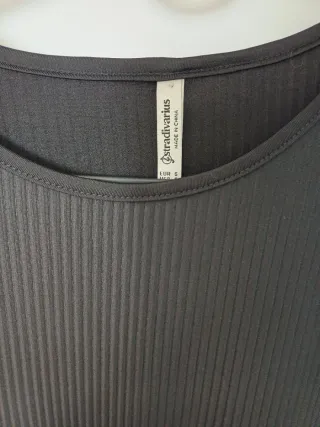 Vestido negro Stradivarius talla s.