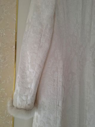 Abrigo de ceremonia en tela Jacquard