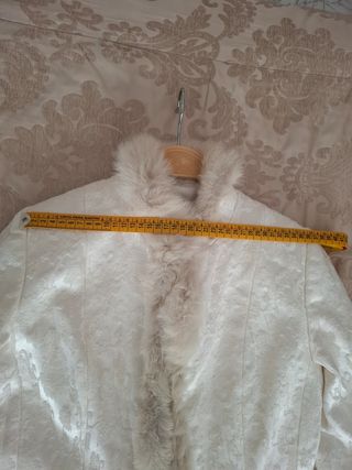 Abrigo de ceremonia en tela Jacquard