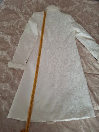 Abrigo de ceremonia en tela Jacquard