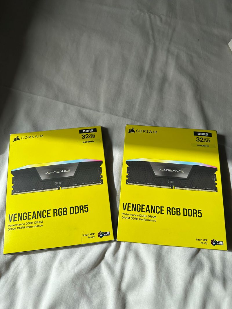 RAM Corsair Vengeance RGB DDR5 6400MHz 64Gb afbeelding 2