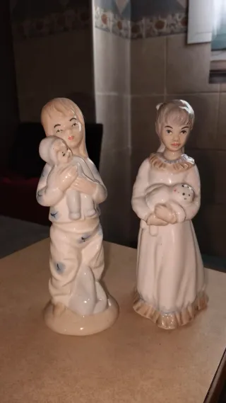 Figuras de porcelana de colección TANGO.