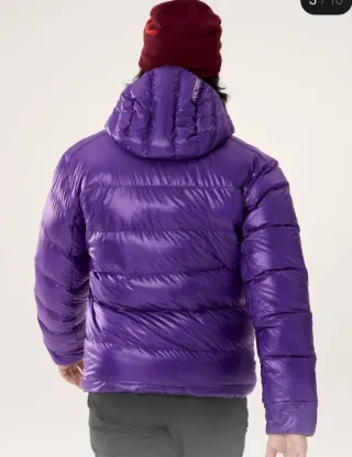 Plumas Arc'teryx 1000 Cuins Morado