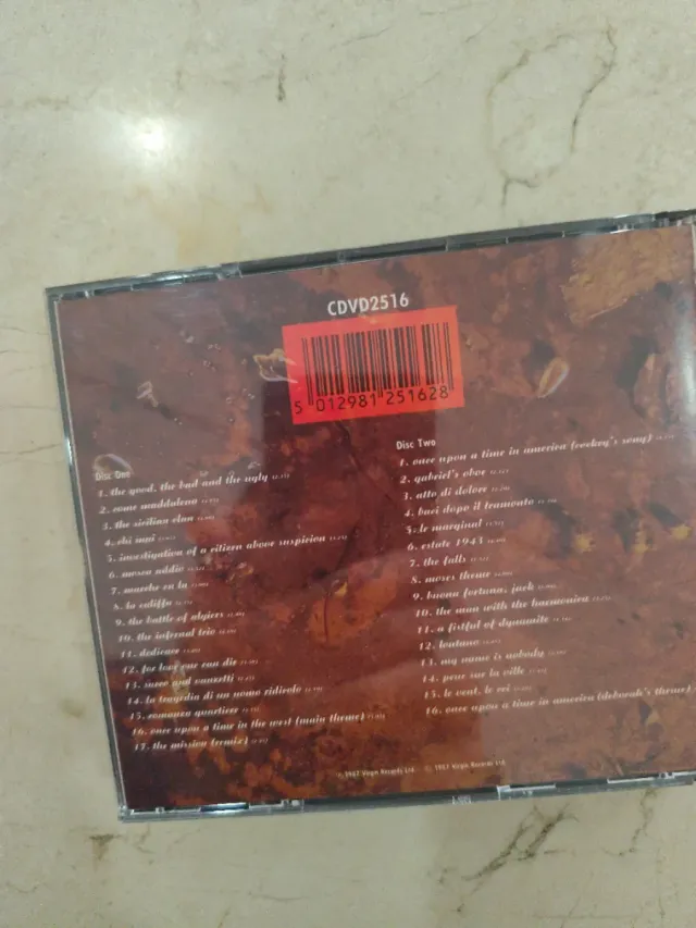 2CD Ennio Morricone Film Music 1966-1987