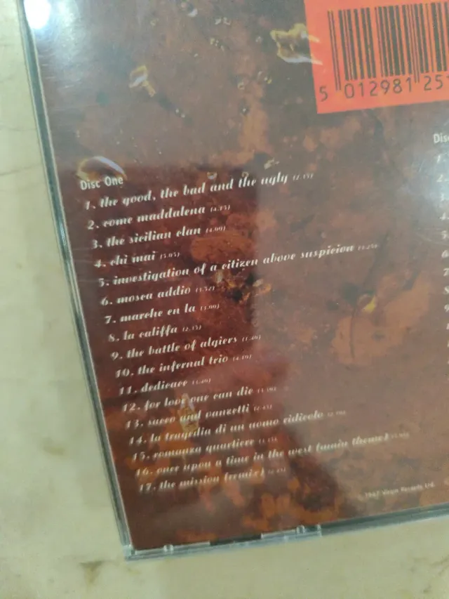 2CD Ennio Morricone Film Music 1966-1987