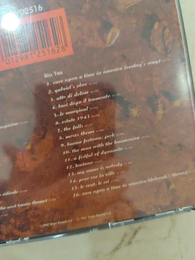 2CD Ennio Morricone Film Music 1966-1987