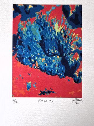 3 litografie originali di Valentín Lence