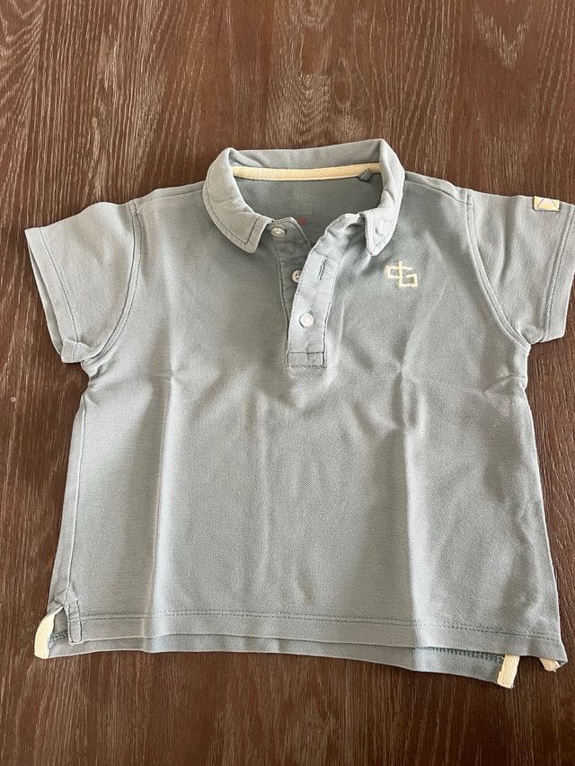 Polo Gocco Talla 4/5 Azul Verdoso