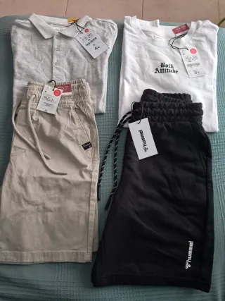 Lote Ropa Verano Niño 9-10 Años XS/S Nueva