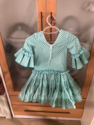 Traje de flamenca niña 4 años