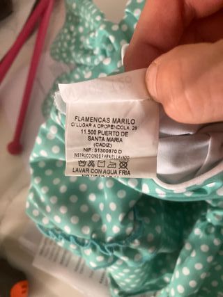 Traje de flamenca niña 4 años