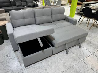 Pack Descanso: Sofá Cama Gris Claro - ¡Estreno!