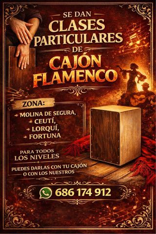 Clases de cajón flamenco