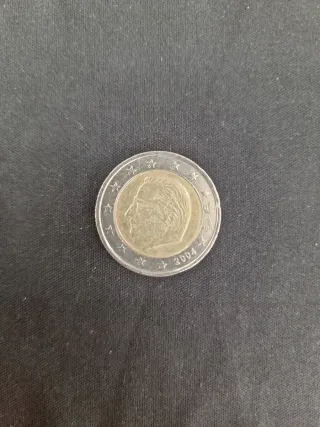 Moneda 2€ Bélgica 2004 Rara