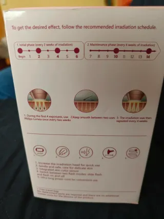 Depiladora Philips Lumea Advanced Nueva