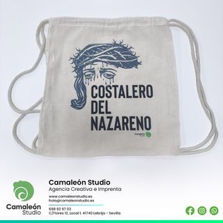 Bolsa Tote Bag Semana Santa Costaleros