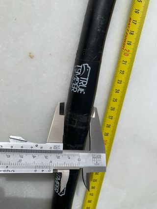Manillar BTT True Temper Negro 56cm