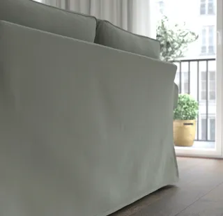 Sofá 2 plazas Ikea gris verde