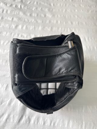 Casco Boxeo Protección Total Negro
