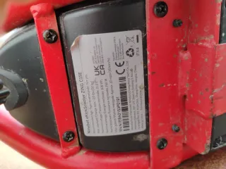 Patinete infantil rojo